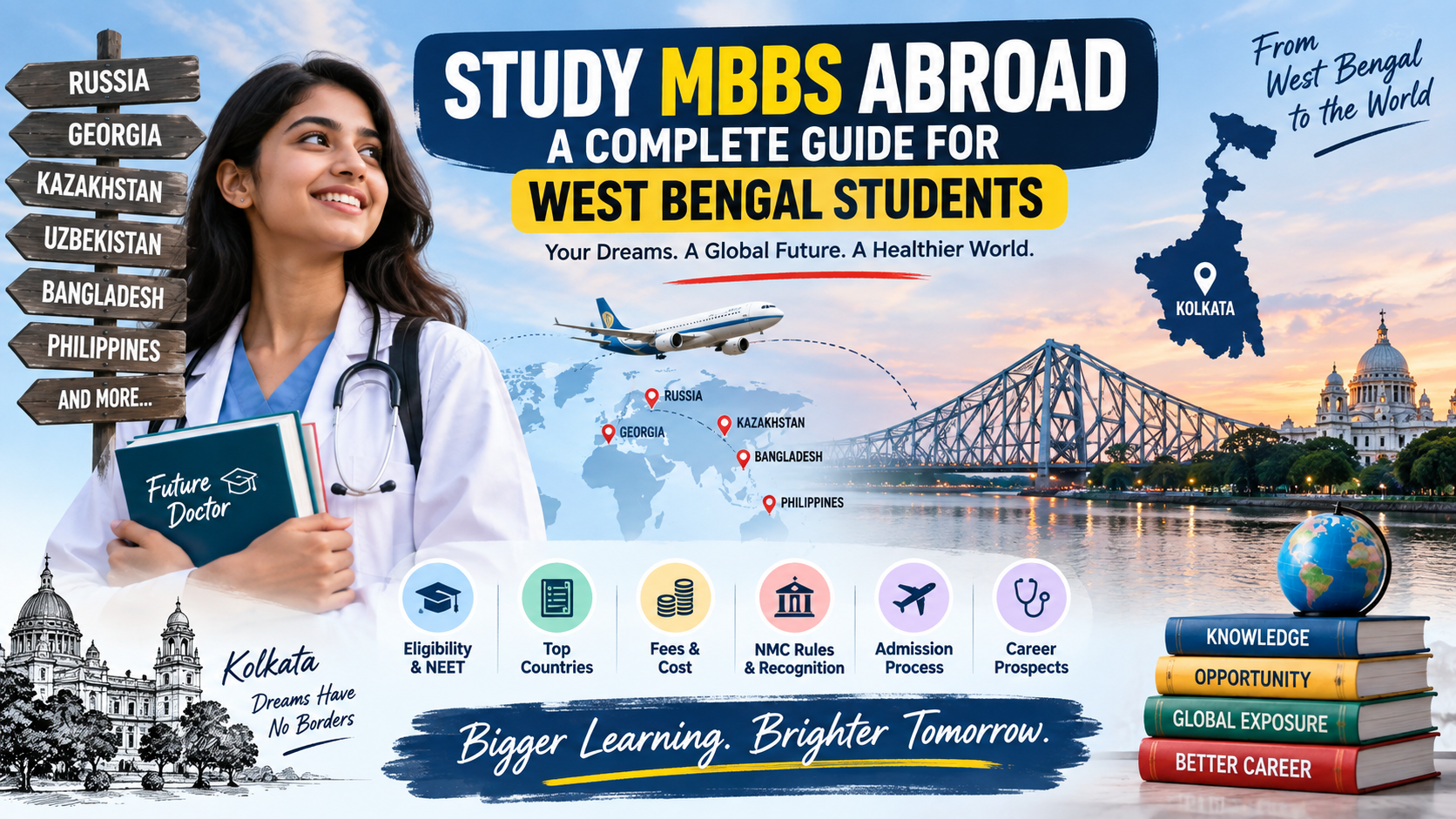 West Bengal students planning to study MBBS abroad after NEET 2026